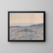View of Mount Scopus in Jerusalem over the Dead Sea and the Moabite Mountains - Juliaan De Vriendt — framed artwork on a wall