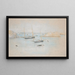 Boats - Julian Alden Weir — framed artwork on a wall
