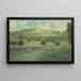 Obweebetuck - Julian Alden Weir — framed artwork on a wall