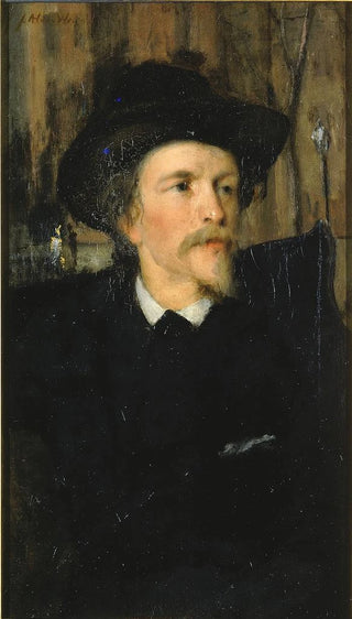 Portrait of Wyatt Eaton - Julian Alden Weir — artwork view