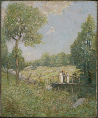 Julian Alden Weir - The Fishing Party.webp