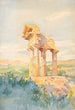 the Temple of Castor and Pollux, Sicily - Julian Clarence Levi — artwork view