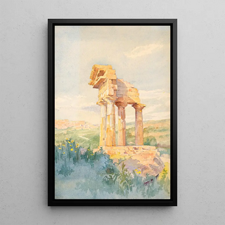 Julian Clarence Levi - Temple of Castor and Pollux Sicily.webp