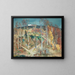 Garden - Julian Fałat — framed artwork on a wall