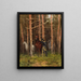 In the Forest Uhlans Post - Julian Fałat — framed artwork on a wall