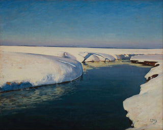 Snow Painting - Julian Fałat — artwork view