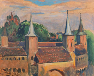 The Barbican of Kraków - Julian Fałat — artwork view