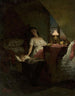Scene of genre: Premonition of the night - Julian Maszyski — artwork view
