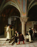 At the monastic boarding school - Julian Maszyński — artwork view