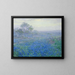 A Cloudy Day, Bluebonnets near San Antonio, Texas - Julian Onderdonk — framed artwork on a wall