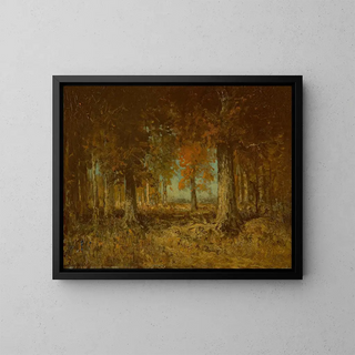 Lisière des bois - Julian Onderdonk — framed artwork on a wall