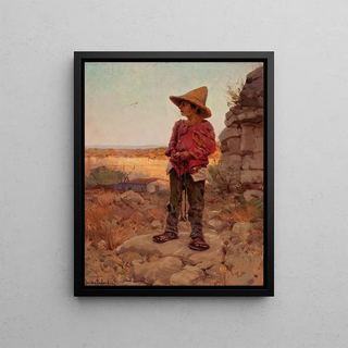 Julian Onderdonk - Goat Herder at the San Antonio Quarry.webp