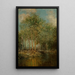 The wooded clearing of Maine - Julian Onderdonk — framed artwork on a wall