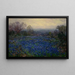 Untitled Painting, Bluebonnet Field - Julian Onderdonk — framed artwork on a wall