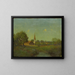 Église pionnière sans titre - Julian Onderdonk — framed artwork on a wall