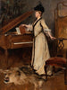 Portrait painting of M. Sharon - Julian Russel Story — artwork view