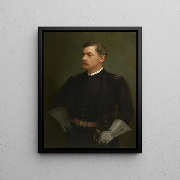 George Brinton McClellan - Julian Scott — framed artwork on a wall