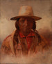 Sitting Bull Painting - Julian Scott — artwork view