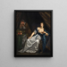The death of Cleopatra - Julie Lütken — framed artwork on a wall
