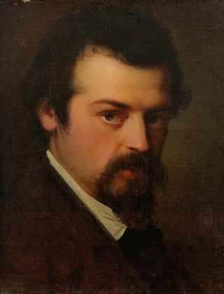Julie Wilhelmine HagenSchwarz - Portrait of Artist Aleksander Hagen.webp