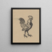 Haan - Julie de Graag — framed artwork on a wall