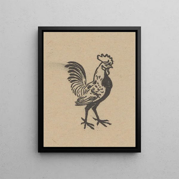 Haan - Julie de Graag — framed artwork on a wall