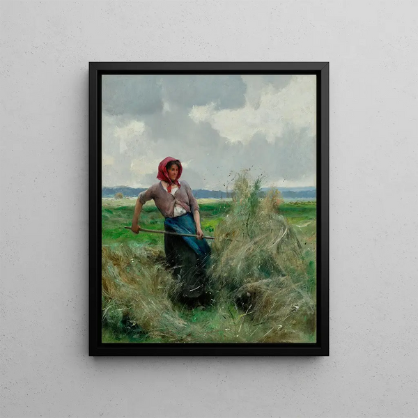 Fenaison - Julien Dupré — framed artwork on a wall