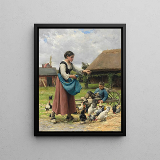 Julien Dupr - In the Farmyard.webp