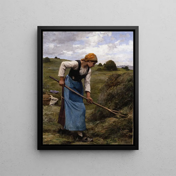 The Harvester - Julien Dupré — framed artwork on a wall