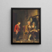 Les Simons dans la prison du Temple - Julien Léopold — framed artwork on a wall