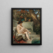 Suzanne et les vieillards - Julien Léopold Boilly — framed artwork on a wall