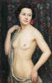 Demi-nude Painting - Juliette Samuel — artwork view