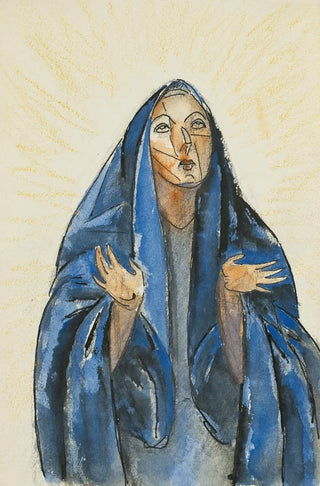 Woman praying - Julio González — artwork view