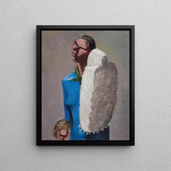 Maternité - Julio González — framed artwork on a wall