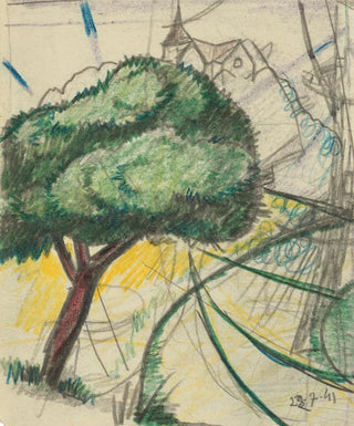 Julio Gonzlez - Paysage aux rayons.webp