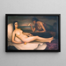 La bonne aventure - Julio Romero de Torres — framed artwork on a wall