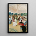 La foire de Cordoue - Julio Romero de Torres — framed artwork on a wall