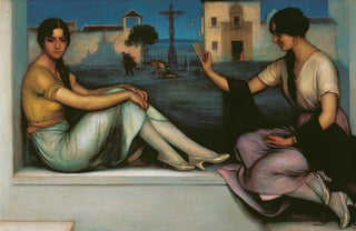 La diseuse de bonne aventure - Julio Romero de Torres — artwork view