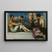 La diseuse de bonne aventure - Julio Romero de Torres — framed artwork on a wall