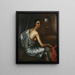 La fille toréro - Julio Romero de Torres — framed artwork on a wall