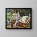 Valenciens - Julio Vila y Prades — framed artwork on a wall