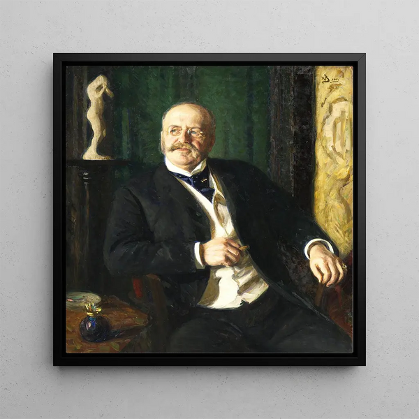 Julius Caspar Marchand - Richard Bergh — framed artwork on a wall