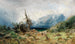 Landscape of the Giants' Mountains oil on canvas - Julius Eduard Mařák — artwork view
