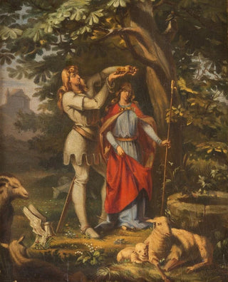 Julius Erdmann August Naue - Crowning of a knightcouple.webp