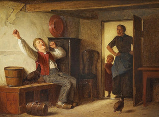 The Lazy Boy - Julius Exner — artwork view