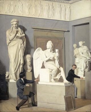 Julius Exner - The Plaster Cast Collection in the Royal Academy of Fine Arts.webp