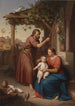 Marie et Joseph avec l'enfant Jésus - Julius Frank — artwork view