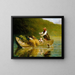 Voyage en bateau - Julius Köckert — framed artwork on a wall