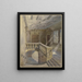 Staircase of the Wurzburg Town Hall - Julius Knoblauch — framed artwork on a wall