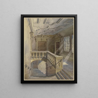 Julius Knoblauch - Treppe im Rathaus zu Wrzburg.webp